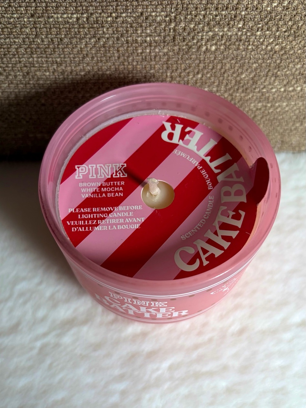PINK Victoria’s Secret - CAKE BATTER Candle - Picture 4 of 10
